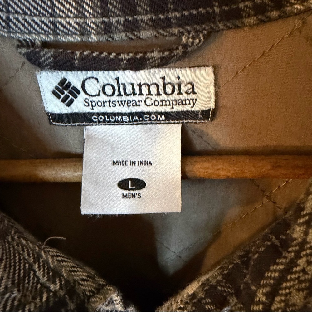 Columbia Men’s Quilted Lined Shacket Large - Picture 5 of 9